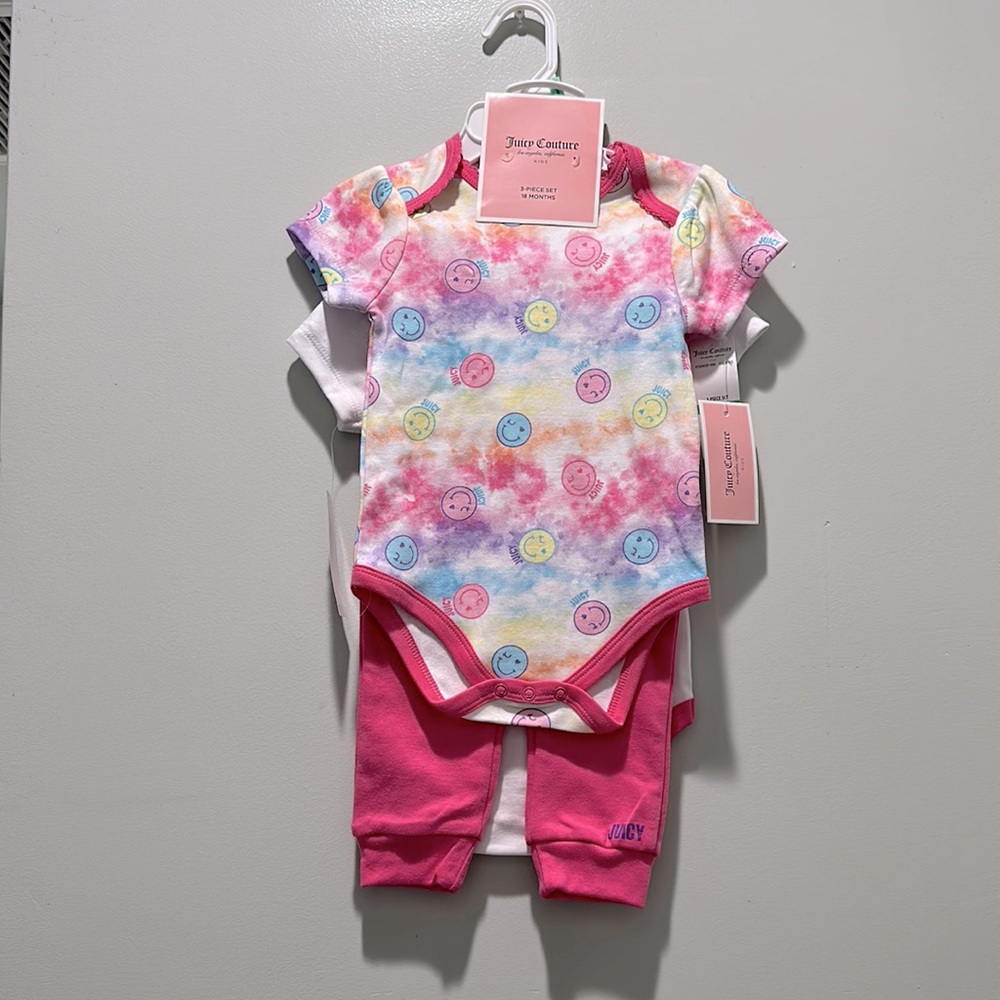 NWT juicy couture 3 piece set 🩷